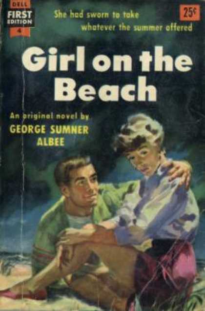Dell Books - Girl On the Beach - George Sumner Albee