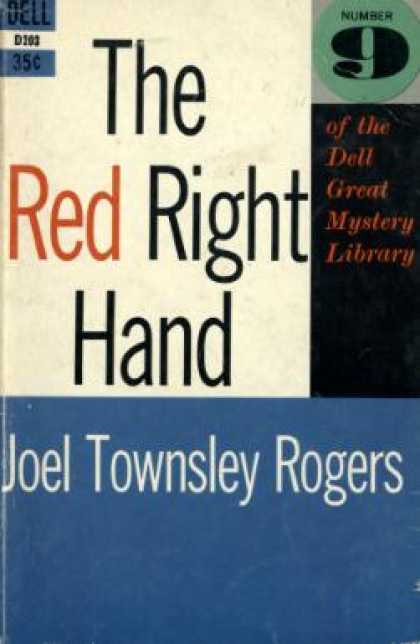 Dell Books - The Red Right Hand - Joel Townsley Rogers