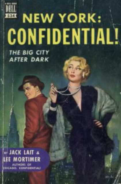 Dell Books - New York: Confidential! - Jack; Mortimer, Lee Lait