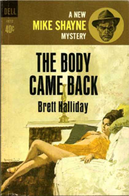Dell Books - The Body Came Back - Brett Halliday