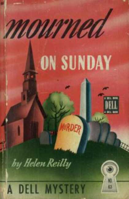 Dell Books - Mourned On Sunday