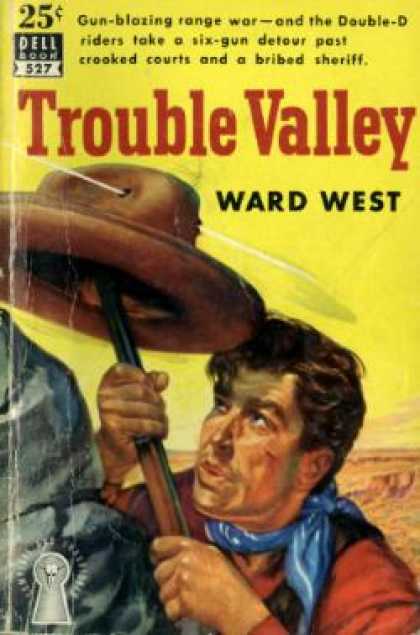Dell Books - Trouble Valley - Ward West