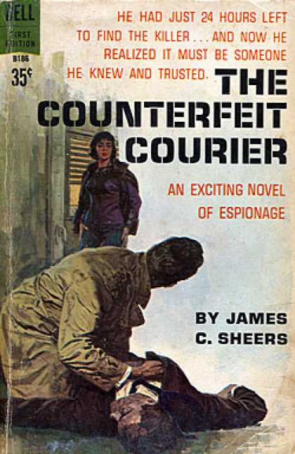 Dell Books - The Counterfeit Courier