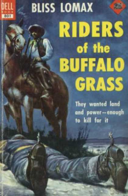 Dell Books - Riders of the Buffalo Grass