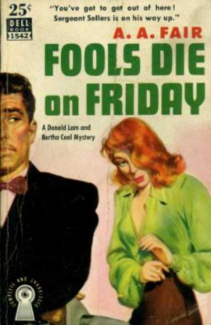 Dell Books - Fools Die On Friday :gardner