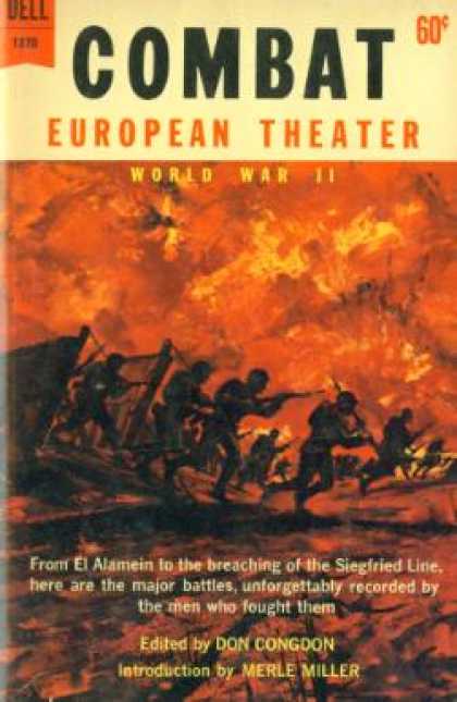 Dell Books - Combat: European Theater - World War Ii - Don Congdon