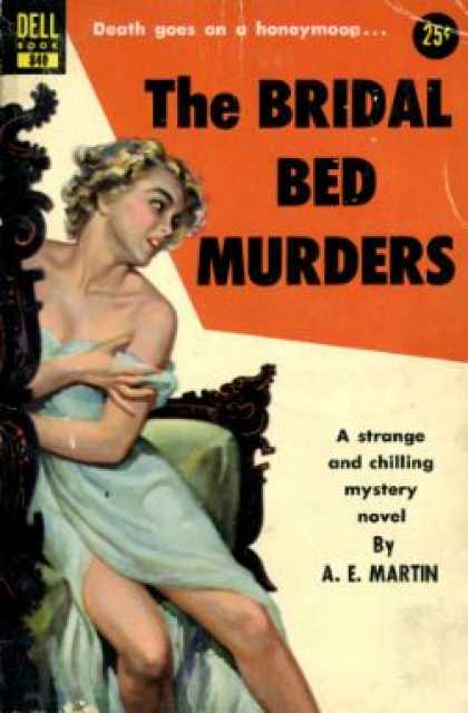 Dell Books - The bridal bed murders - A. E. Martin