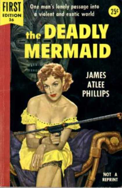 Dell Books - The Deadly Mermaid - James Atlee Phillips