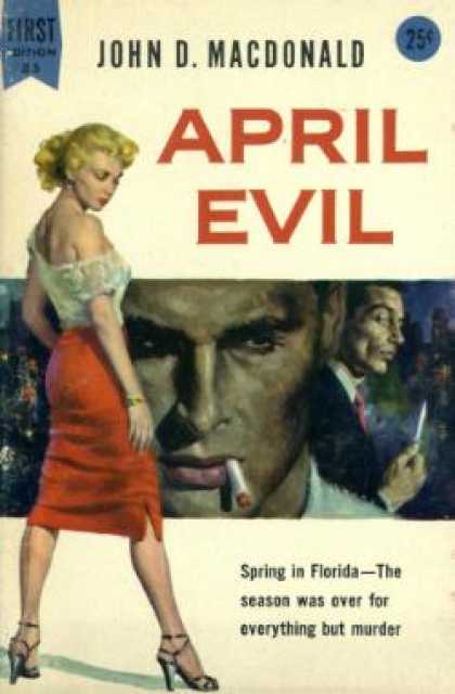 Dell Books - April Evil - John D Macdonald