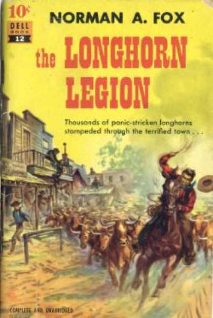Dell Books - The Longhorn Legion - Norman A. Fox