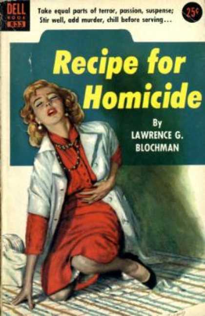 Dell Books - Recipe for Homicide - Lawrence G. Blochman