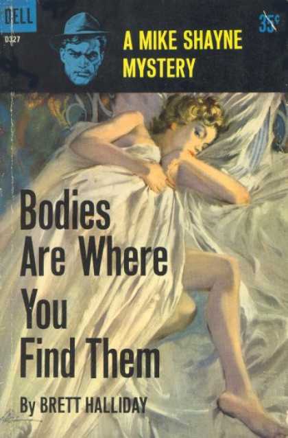 Dell Books - Bodies are where you find them - Brett Halliday
