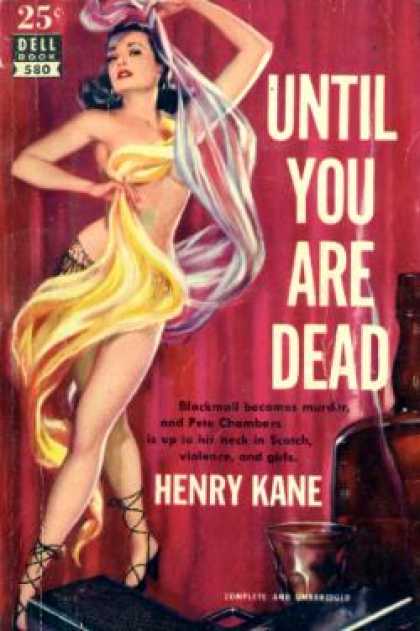 Dell Books - Until You Are Dead - Henry Kane