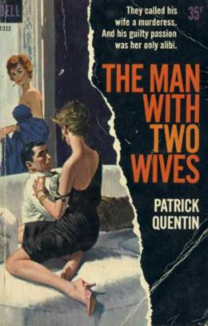 Dell Books - The Man With Two Wives - Patrick Quentin