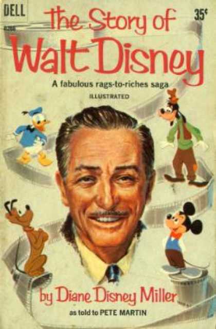 Dell Books - The Story of Walt Disney - Diane Disney Miller