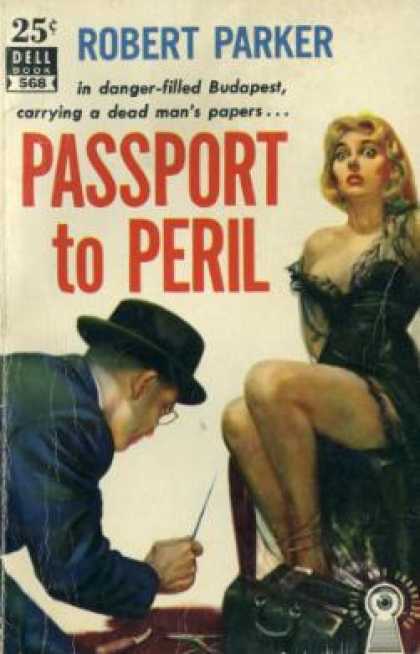 Dell Books - Passport To Peril - Robert Parker