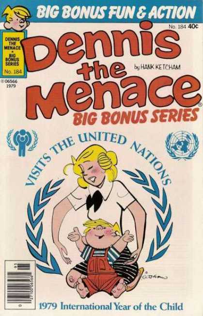 Dennis the Menace Bonus Magazine 184 - Children - Tease - Nuisance - Pest - American
