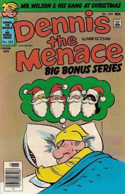 Dennis the Menace Bonus Magazine 194 - Mr Wilson - Hank Ketcham - Dream - Santa - Christmas