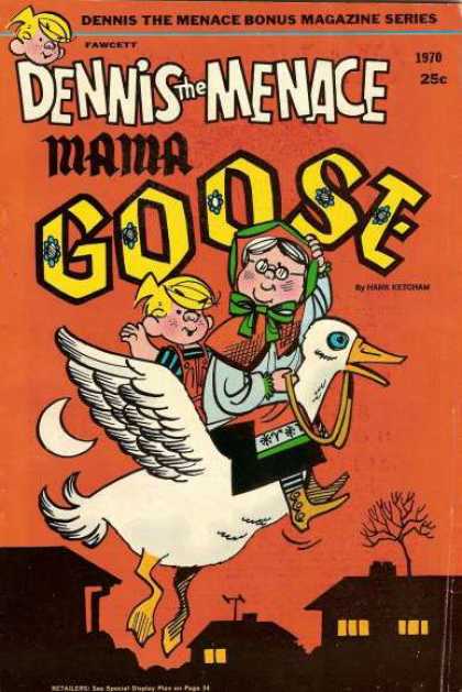 Dennis the Menace Bonus Magazine 83 - 25c - 1970 - Fawcett - Dennis The Menace Mama Goose