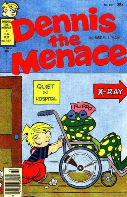 Dennis the Menace 157 - Hospital - Flippo The Frog - Doctor - Sick - Medicine