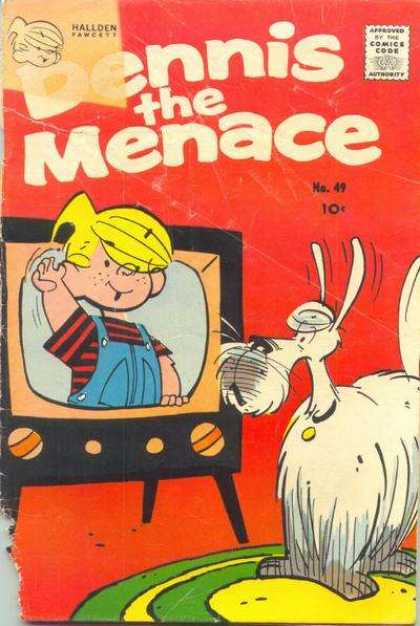 Dennis the Menace 49 - Dennis The Menace - Television - Dog - Rug - Dogs Ear Wiggling