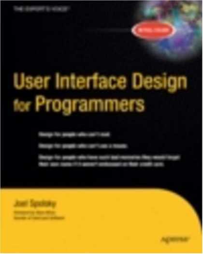 Design Books - User Interface Design for Programmers