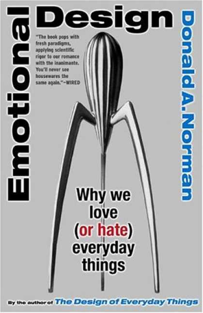 Design Books - Emotional Design: Why We Love (or Hate) Everyday Things