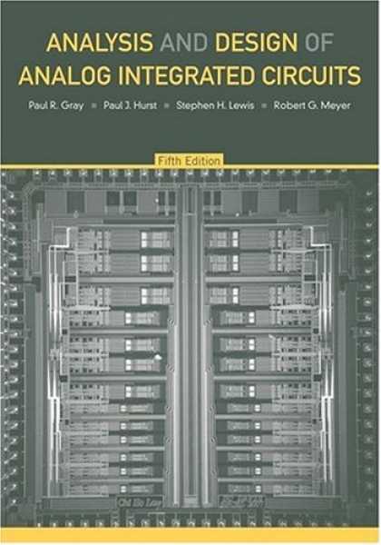 Design Books - Analysis and Design of Analog Integrated Circuits