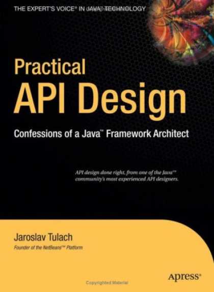Design Books - Practical API Design: Confessions of a Java Framework Architect