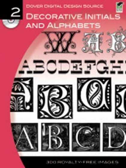Design Books - Dover Digital Design Source #2: Decorative Initials and Alphabets