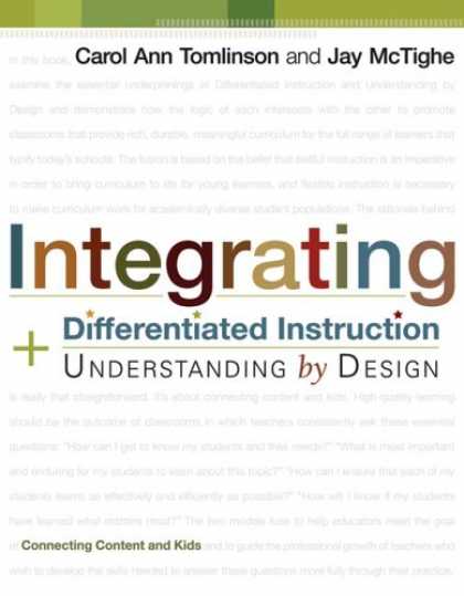 Design Books - Integrating Differentiated Instruction & Understanding by Design (Connecting Con