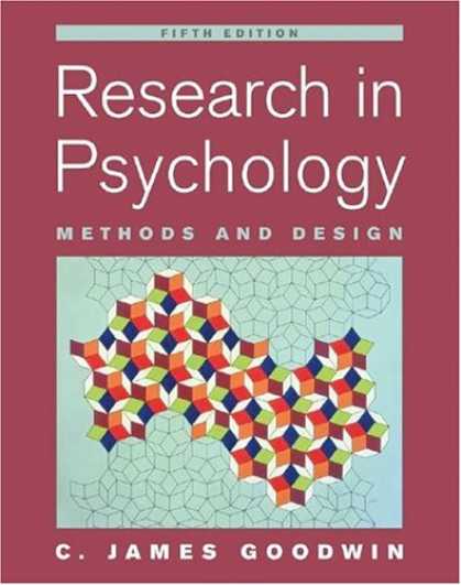 Design Books - Research In Psychology: Methods and Design