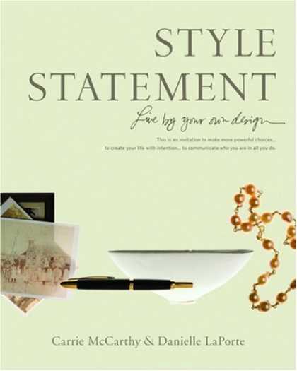 Design Books - Style Statement: Live by Your Own Design