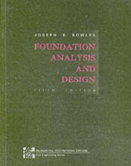 Design Books - Foundation Analysis and Design