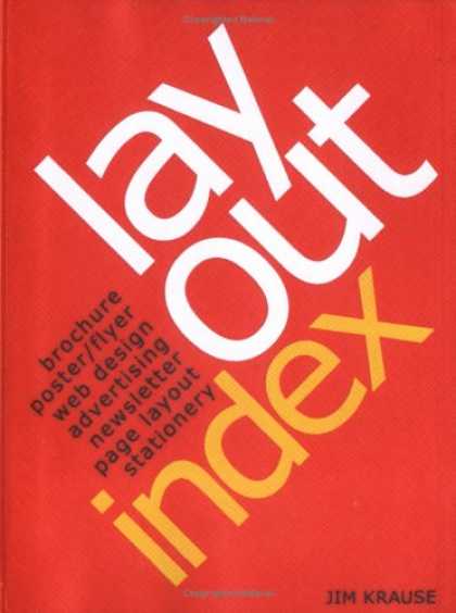 Design Books - Layout Index: Brochure, Web Design, Poster, Flyer, Advertising, Page Layout, New