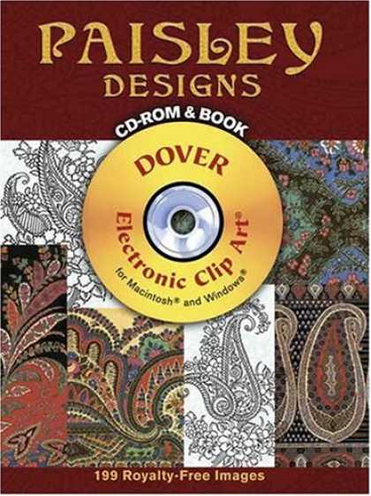 Design Books - Paisley Designs CD-ROM and Book (Pictorial Archive Series)