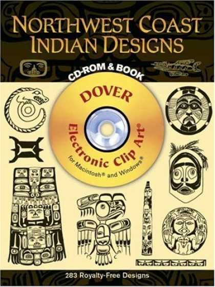 Design Books - Northwest Coast Indian Designs CD-ROM and Book (Electronic Clip Art)
