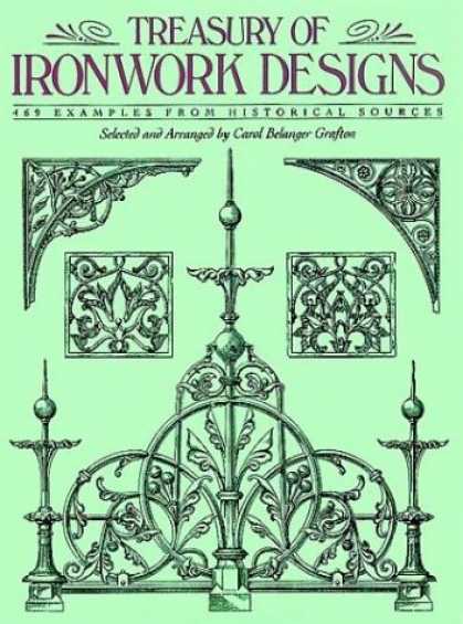 Design Books - Treasury of Ironwork Designs: 469 Examples from Historical Sources (Dover Pictor
