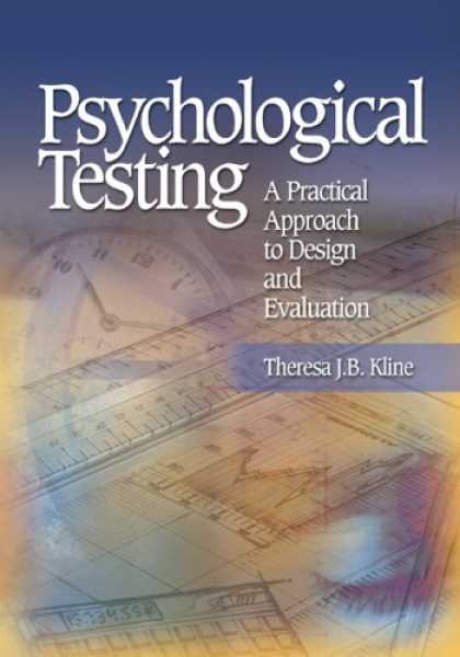 Design Books - Psychological Testing: A Practical Approach to Design and Evaluation