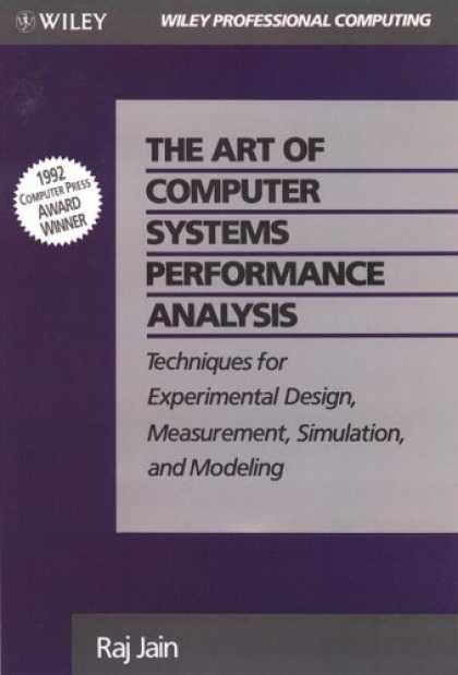 Design Books - The Art of Computer Systems Performance Analysis: Techniques for Experimental De