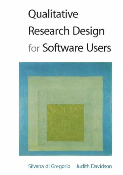 Design Books - Qualitative Research Design for Software Users