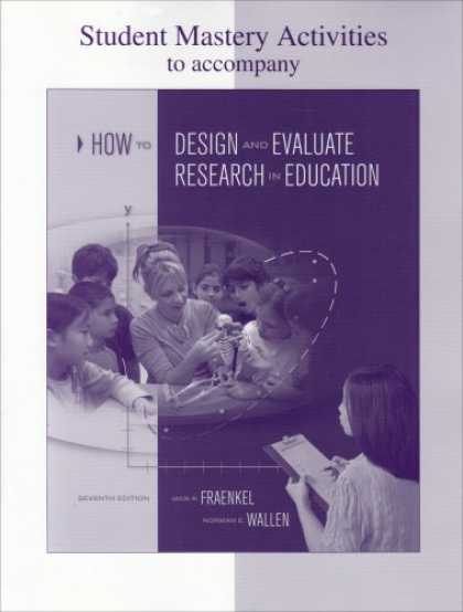 Design Books - Student Mastery Activities Book for use with How to Design and Evaluate Research