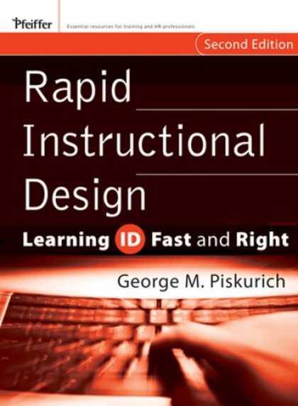 Design Books - Rapid Instructional Design: Learning ID Fast and Right (Essential Knowledge Reso