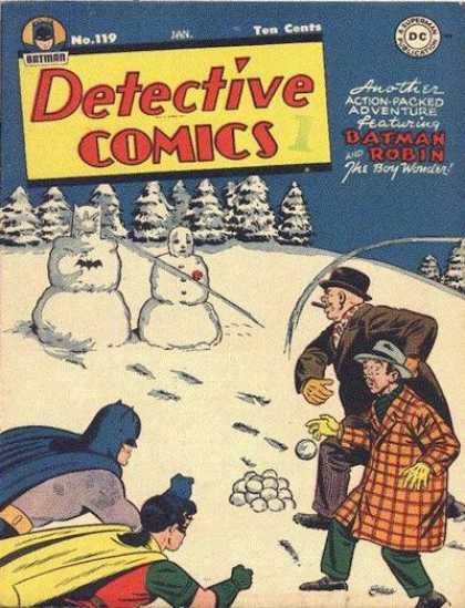 Detective Comics 119 - Snow - Snowman - Batman