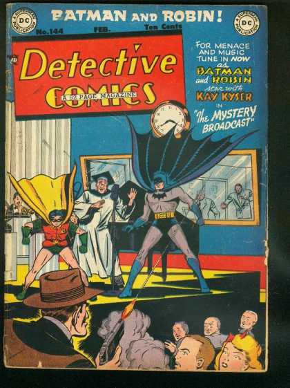 Detective Comics 144 - Batman - Robin - No 144 - Feb - Gun Shot