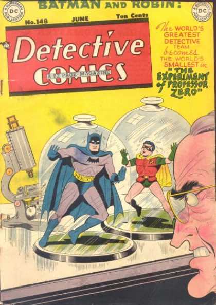 Detective Comics 148 - Illustration - Heros - Dawson - Science - Detection