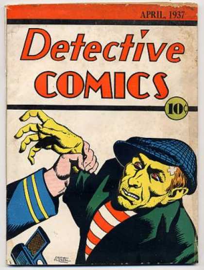 Detective Comics 2 - Hoodlum - Handgun - Striped Shirt - Blue Cap - Green Jacket
