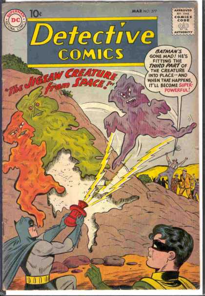 Detective Comics 277 - Powerful - Space - Dc - Creatures - Comics