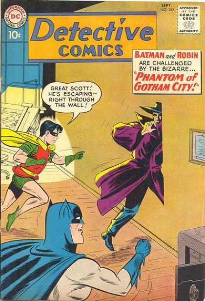 Detective Comics 283 - Robin - Batman - Phantom