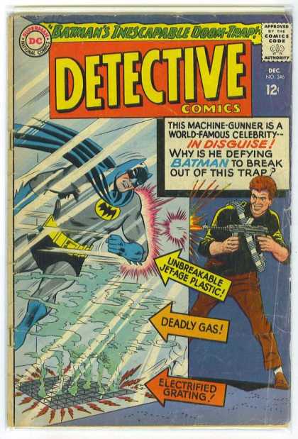 Detective Comics 346 - Batman - Gas - Machine Gun - Machine-gunner - Doom-trap - Carmine Infantino